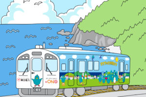 東北電力(株)岩手支店様にご依頼いただいた岩手の四季のデザインです。クリアファイル・バナーのデザインとしてご活用いただきました。